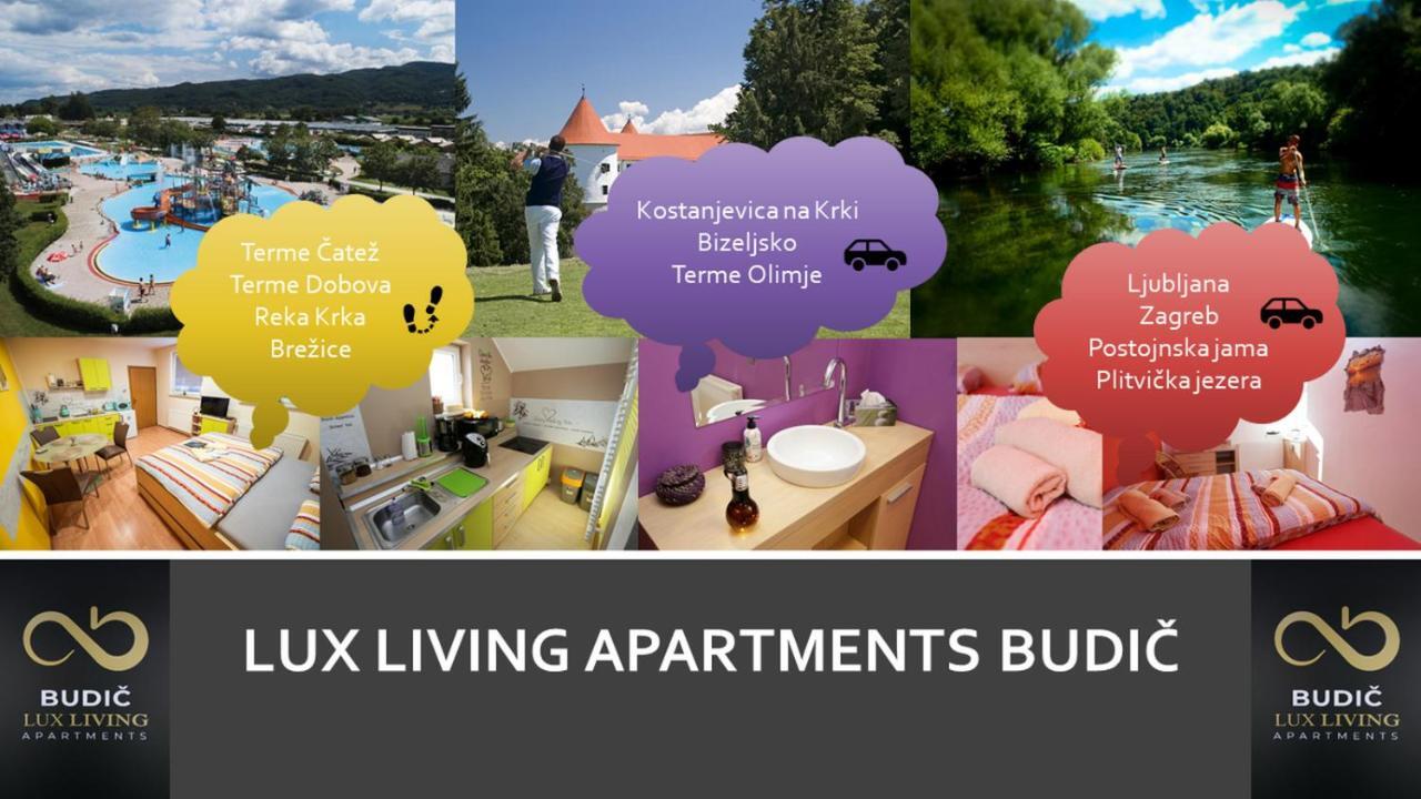 Lux Living Apartments Budic Near Terme Catez Brežice Esterno foto